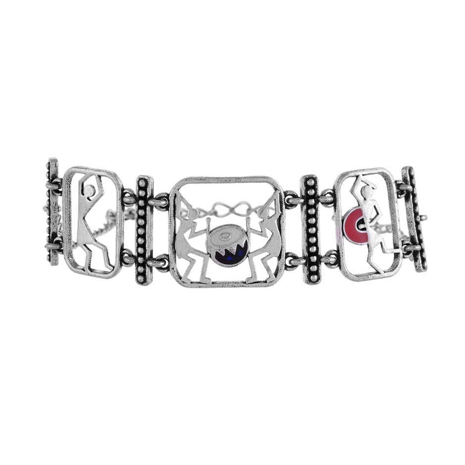 Voylla Warli Rangilo Maro Dholna Bracelet