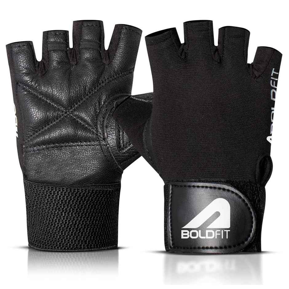 BOLDFIT Unisex Gym Gloves | Wrist Support - XL