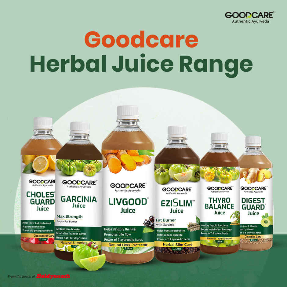 Goodcare Liv Good Juice Power Of 7 Ayurvedic Herbs Helps Detoxify Liver & Strengthens Liver Tissue