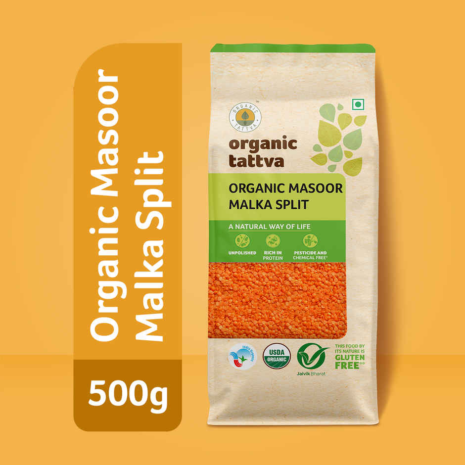 Organic Tattva Masoor Malka Split