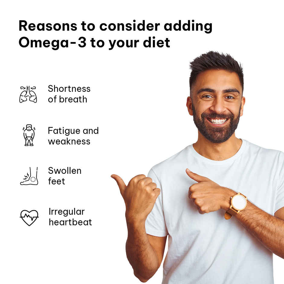 hk vitals Fish Oil (60 Capsules) For Men And Women