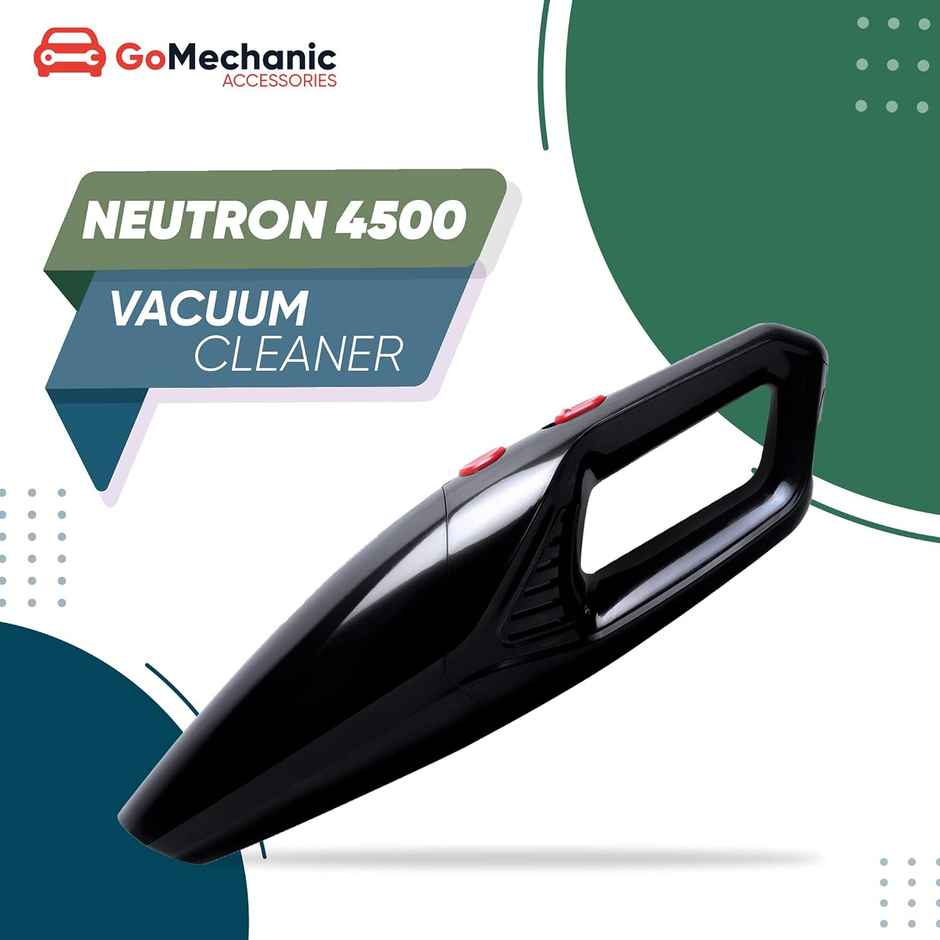 Gomechanic Car Vacuum Cleaner 2In1 Wet & Dry Cleaner For Car With High Suction Power 4500Pa| Wired