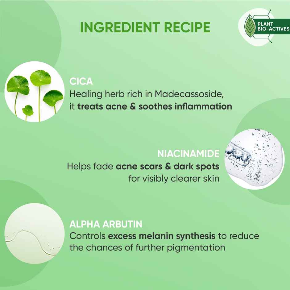 Dot & Key 10% Niacinamide Cica Face Serum With 3% Tranexamic For Dark Spots & Acne Scars