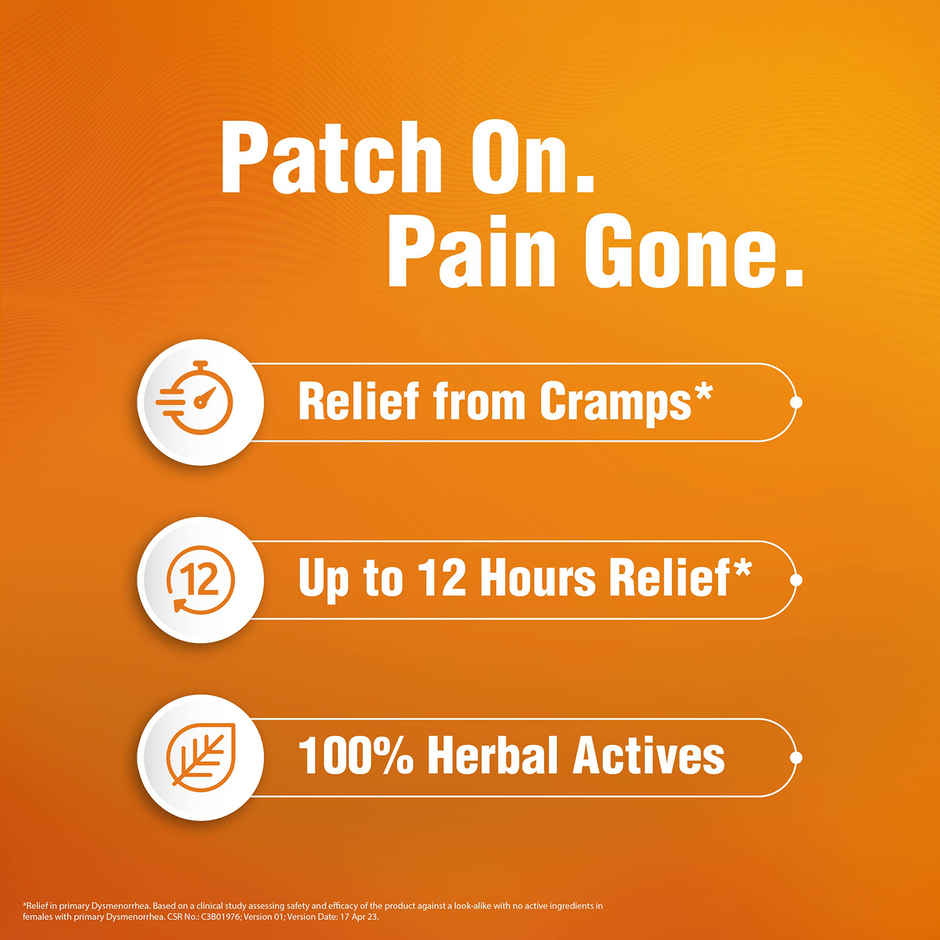 Volini Feminine Pain Relief Patch