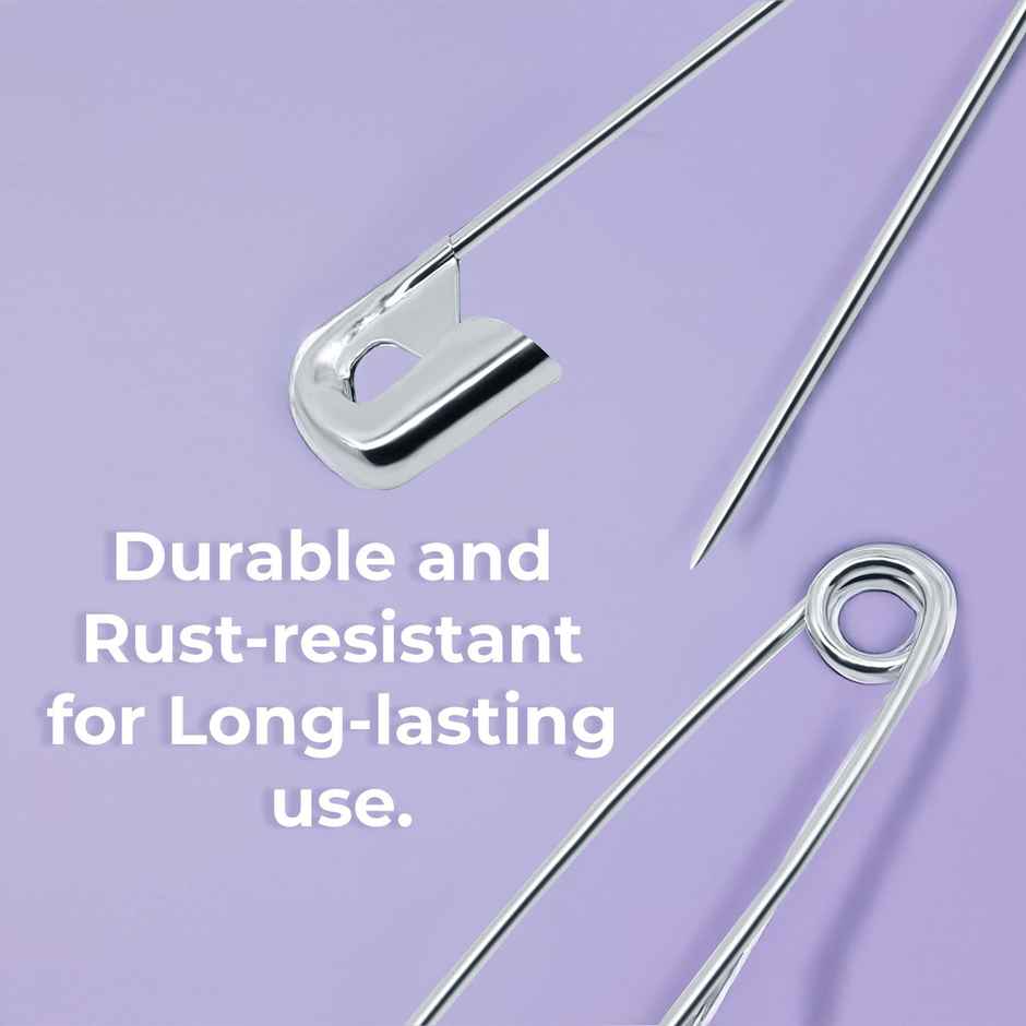 GUBB Safety Pin - Size 4 | Pack Of 24