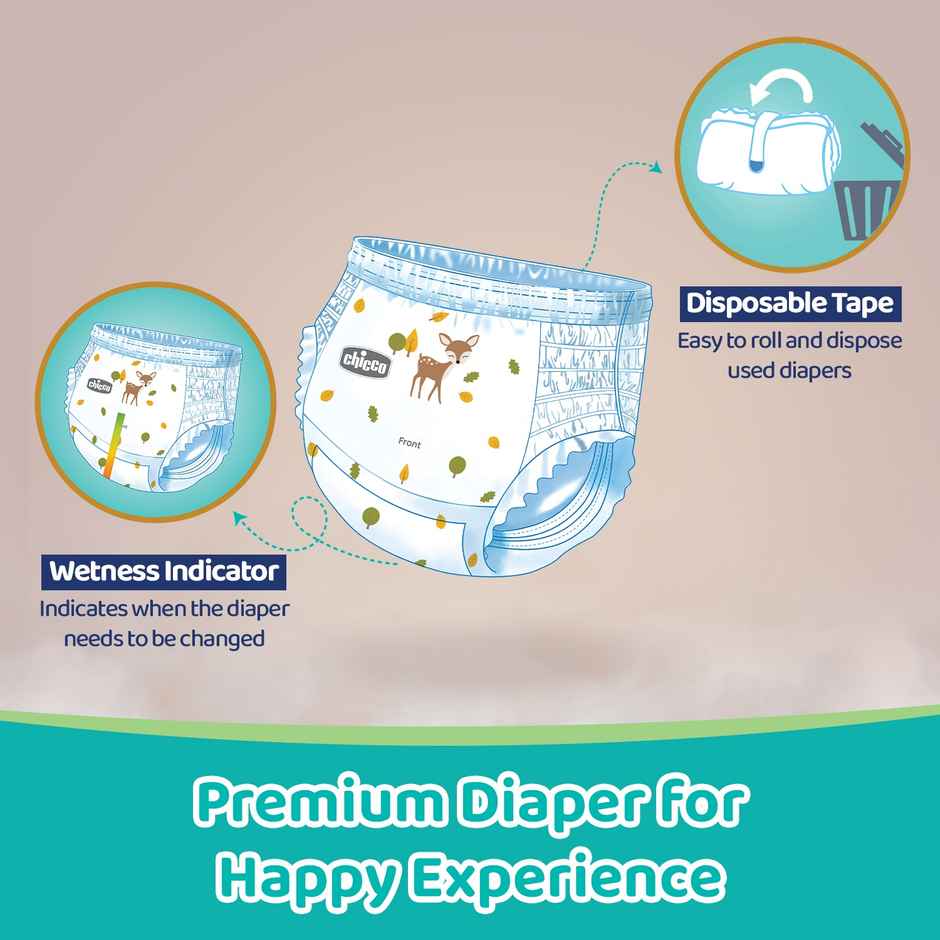 Chicco ComfyPro Premium Pant Style Diaper | NB | 42 pcs