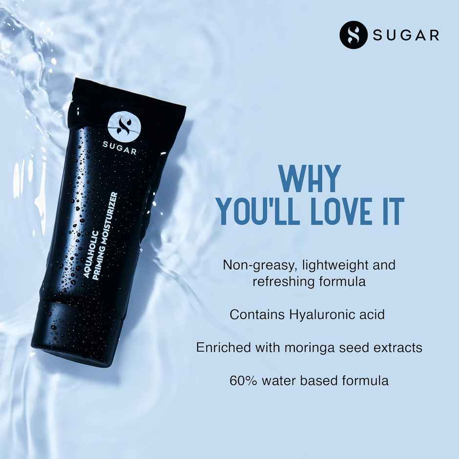 SUGAR Cosmetics Aquaholic Priming Moisturizer