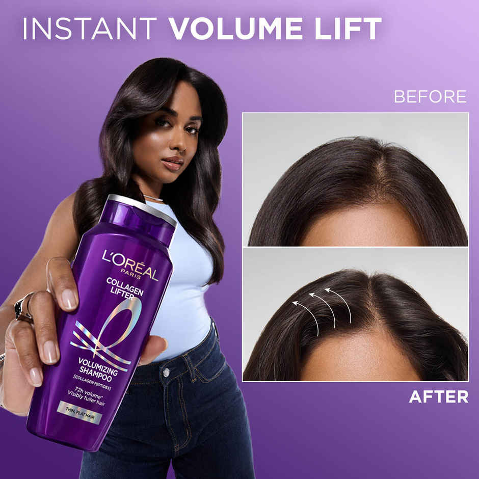 L'Oreal Paris Collagen Lifter Shampoo for Instant Volume & Thick Hair