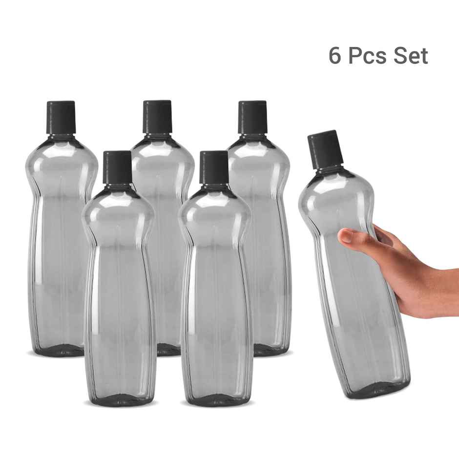 Milton Plastic Pacific Fridge Bottle | Grey | 1 L