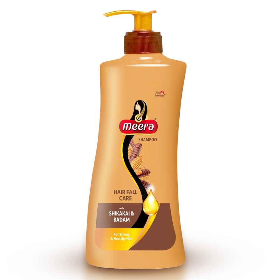Meera Hairfall Care Shampoo With Goodness Of Badam and Shikakai For Men And Women