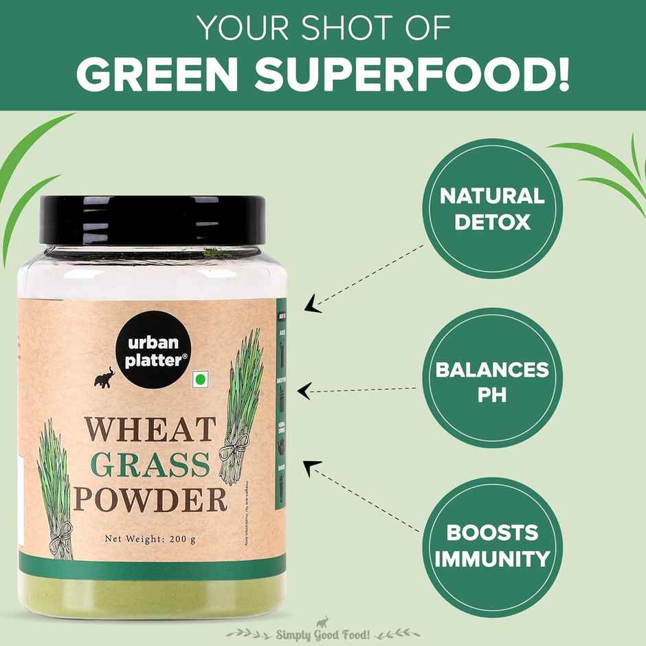 Urban Platter Organic Wheatgrass Powder