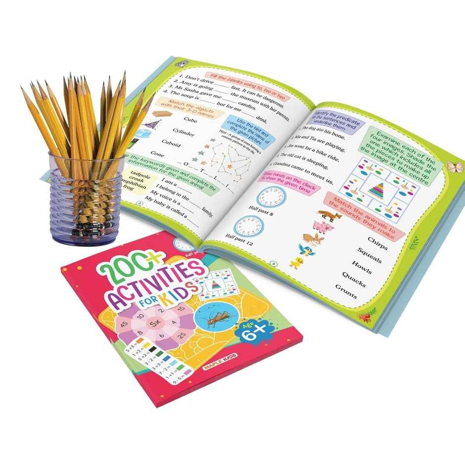 Brain Activity Book for Kids - 200+ Brain Boosting Activities for Age 6+