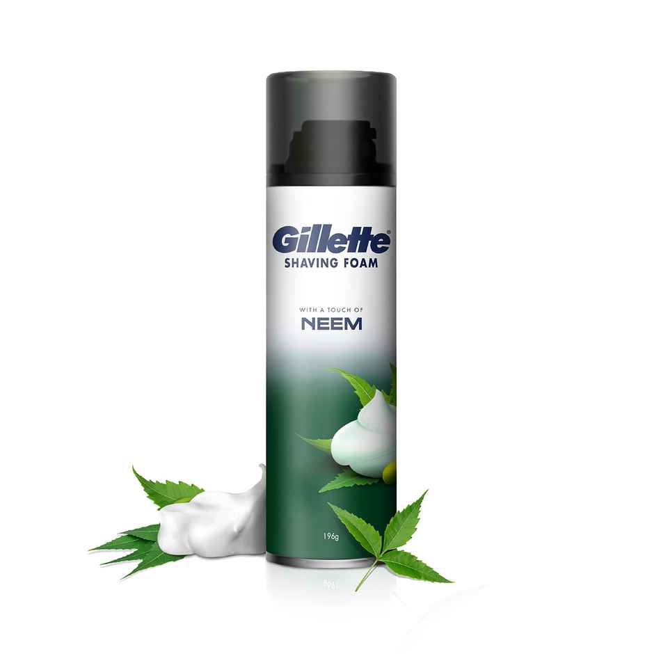 Gillette Pre Shave Foam, Neem
