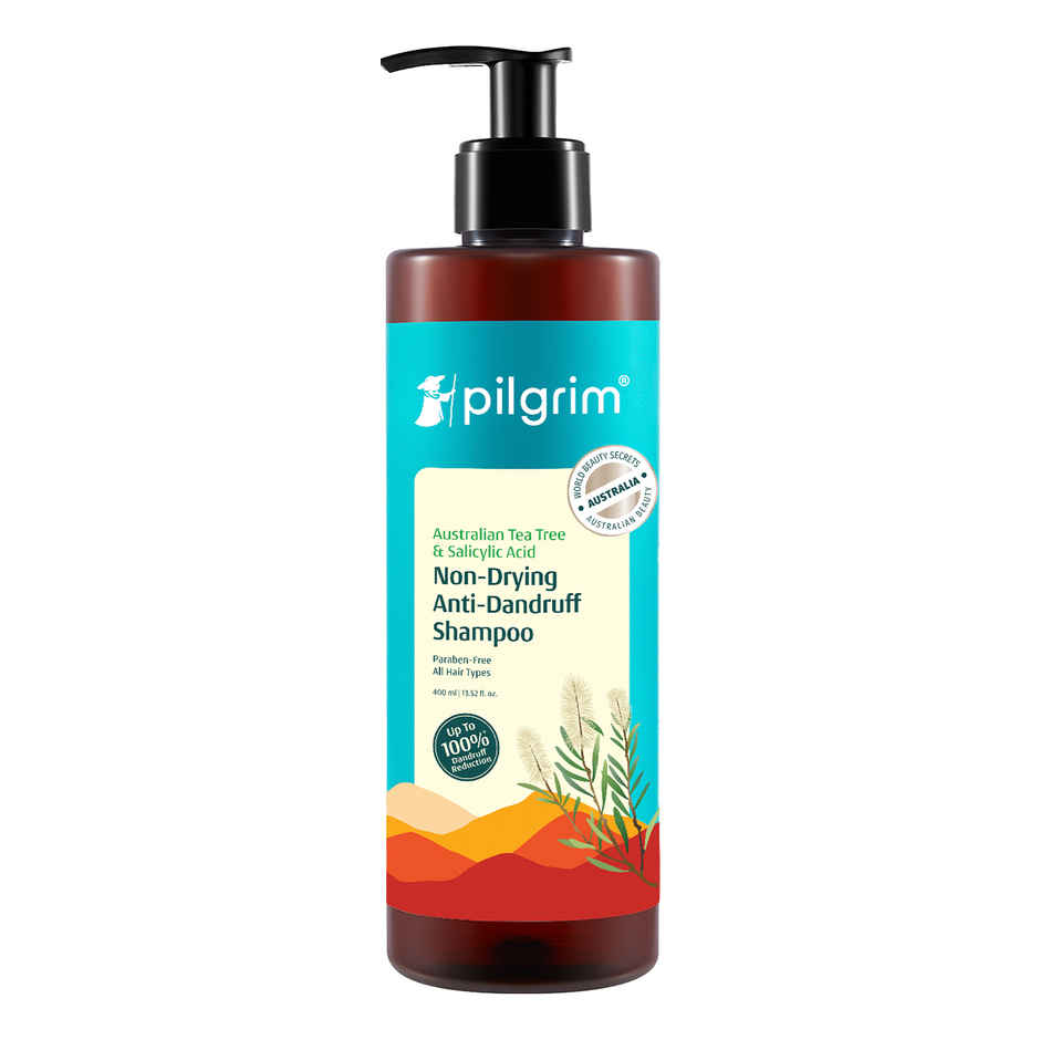 Pilgrim Australian Tea Tree & Salicylic Acid Anti-Dandruff Shampoo for Itchy Scalp