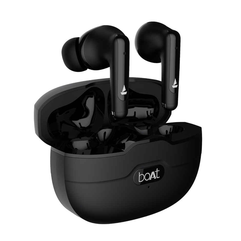 boAt Airdopes Unity ANC TWS Earbuds w/ 50H Playtime, ANC Upto 32 dB & Dual Mics with ENx Tech (Black)
