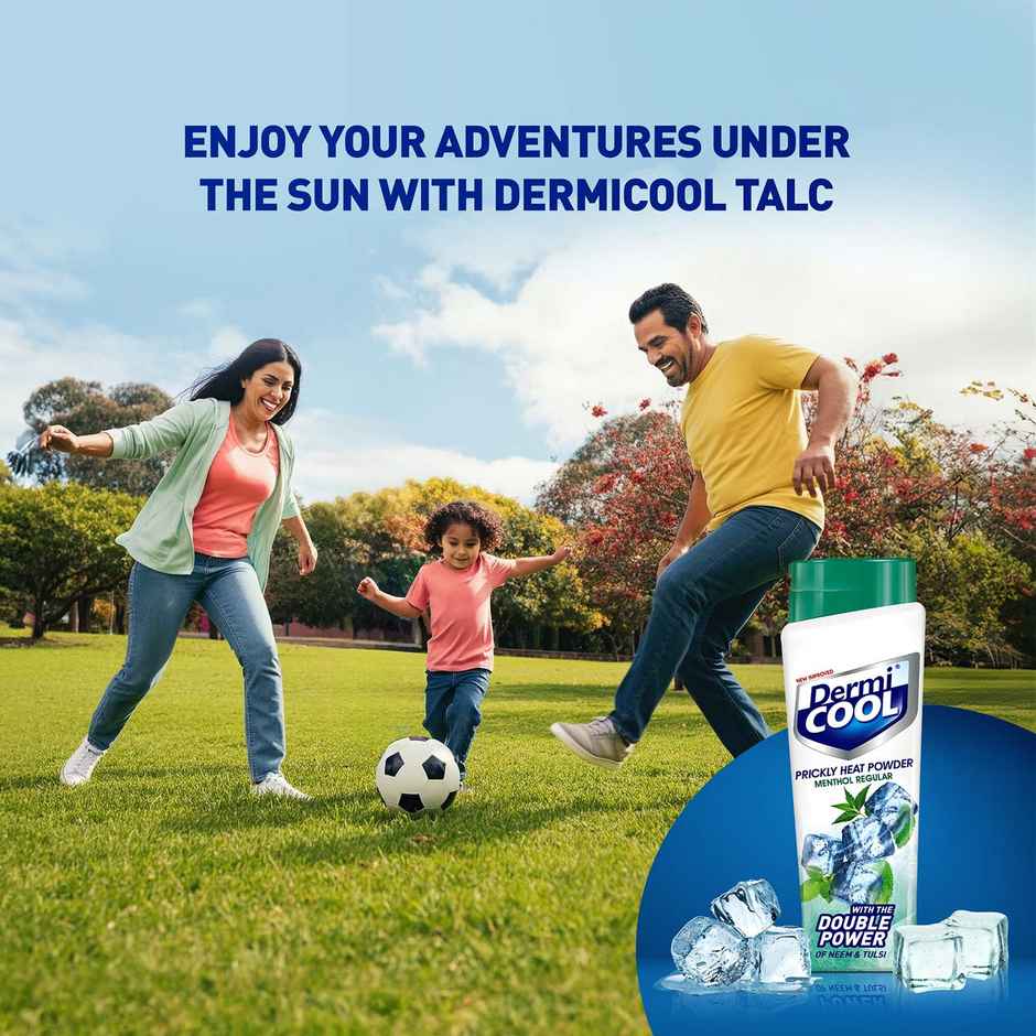 Dermi Cool Prickly Heat Powder Menthol Regular