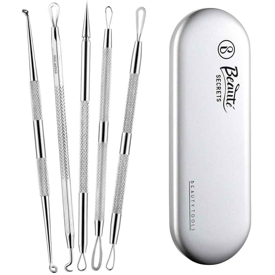 Beaute Secrets Essentials Blackhead Remover And Pimple Extractor Tool Kit