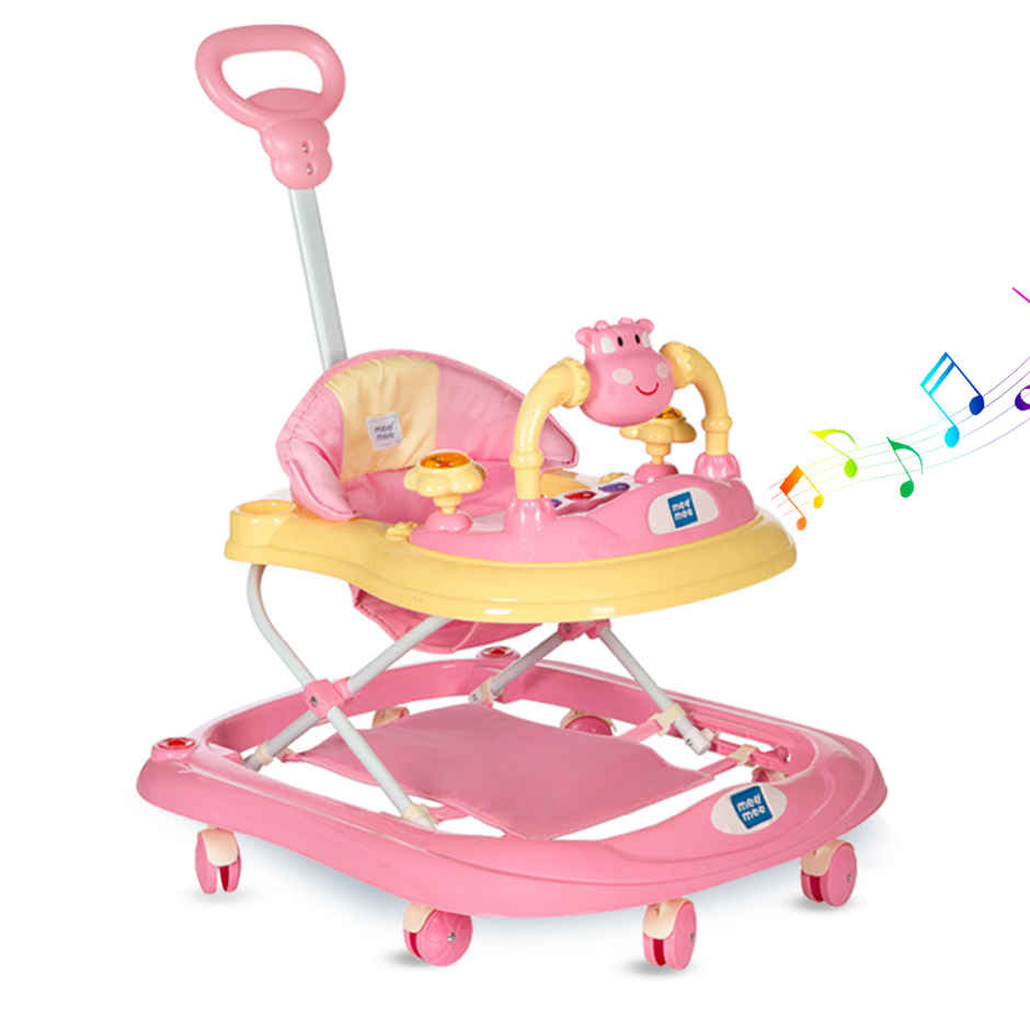 Mee Mee 360 Baby Activity Walker | 6 to 18 Months | 15kg | Pink