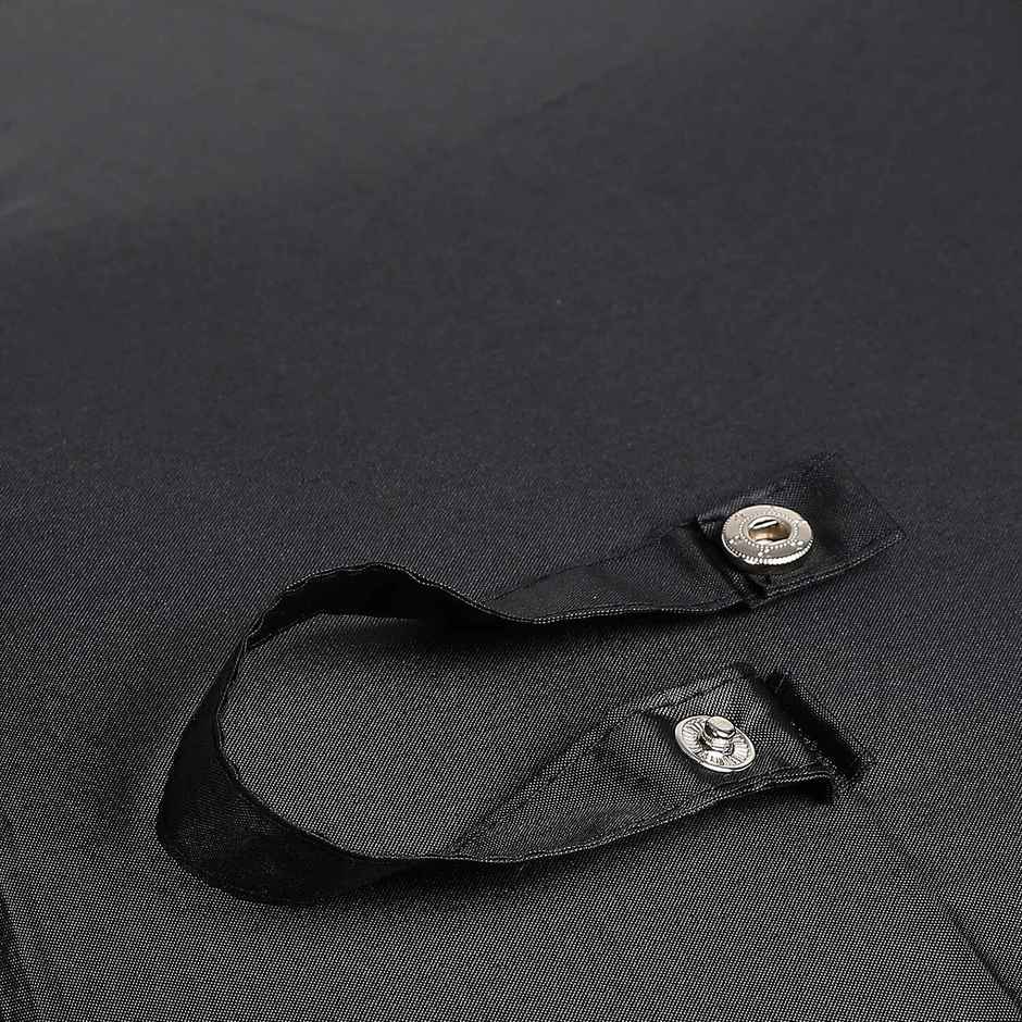 Citizen 3 Fold 23.5 Inch Black Auto Open Close Umbrella with Glass Handle