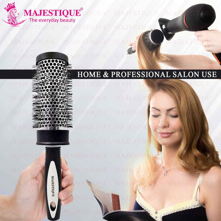Majestique Blow Dryer Brush | Lightweight Professional Roller for Precise Heat Styling, 2 Inch