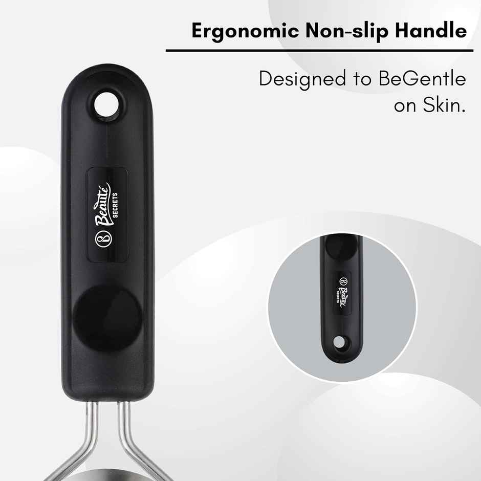 Beaute Secrets Essentials Pedicure Foot File Callus Remover Black Foot Scrubber For Hard Skin