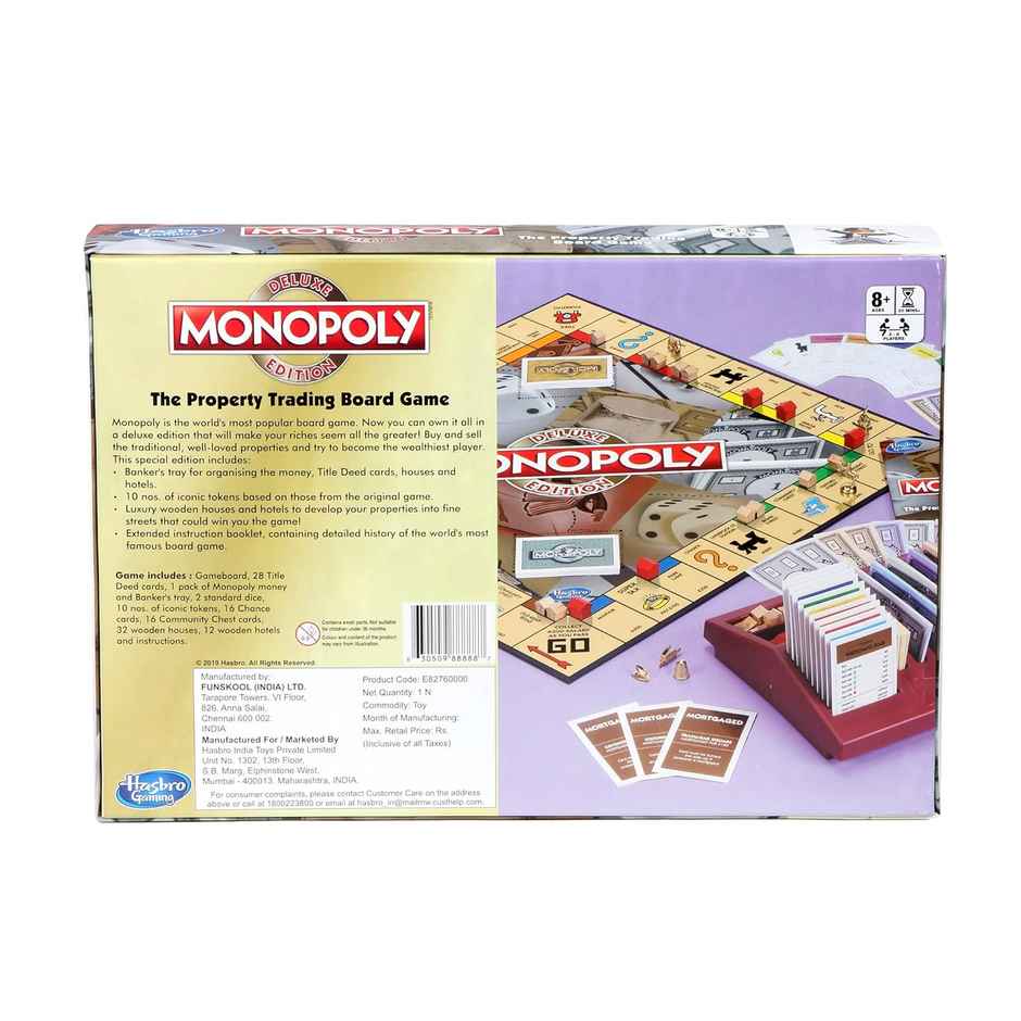 Hasbro Monopoly Deluxe Fs Classic