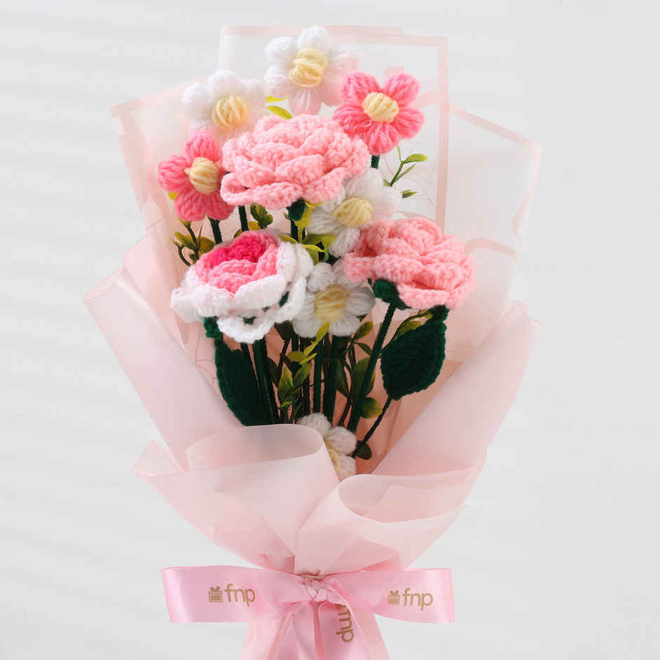 Crochet Flower Story Bouquet | Keepsake Gift | FNP