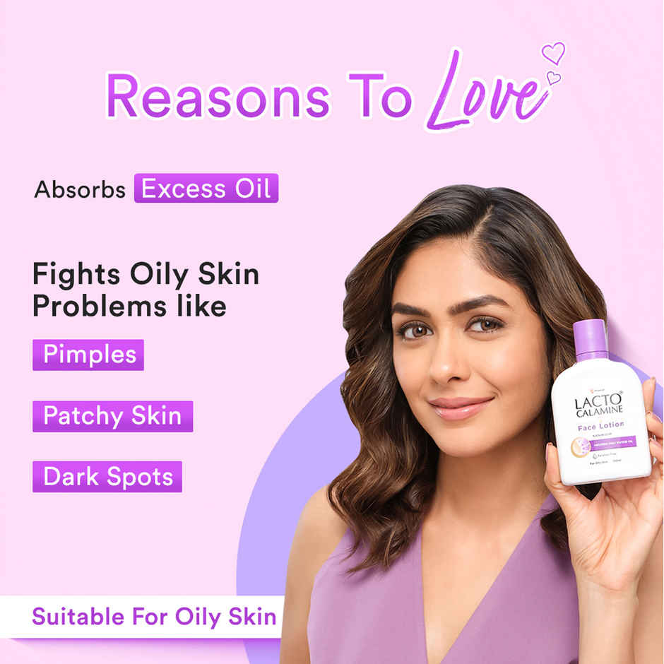 Lacto Calamine Face Lotion For Oil Balance - Oily Skin