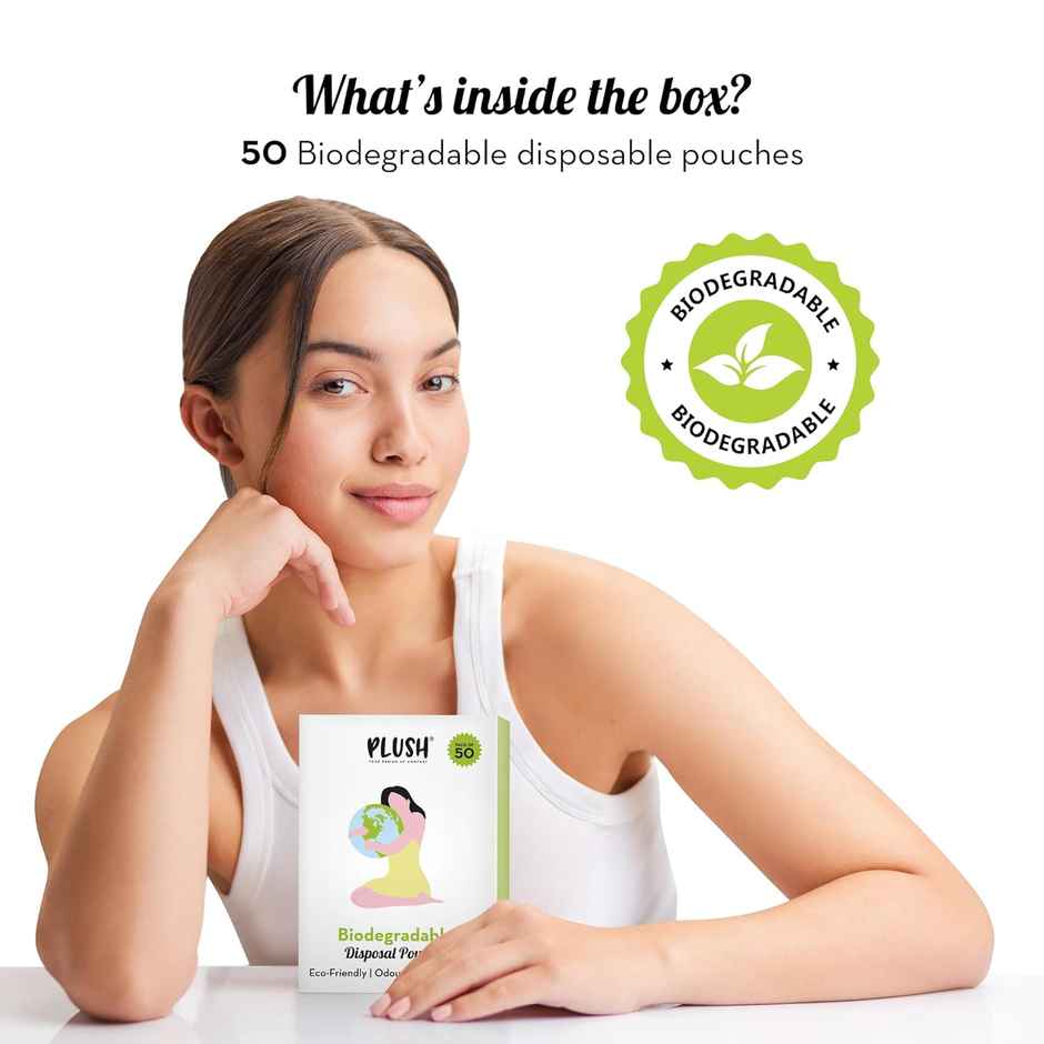 Plush Biodegradable Disposal Pouches