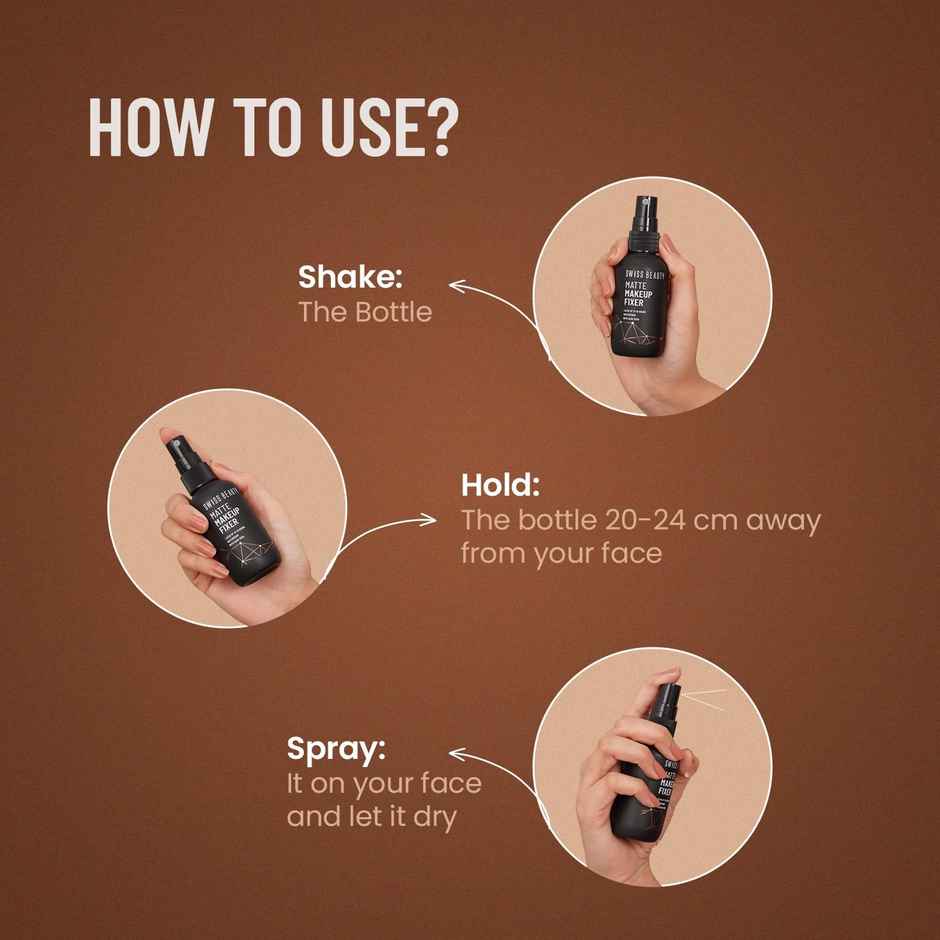 Swiss Beauty Matte Makeup Fixer Spray