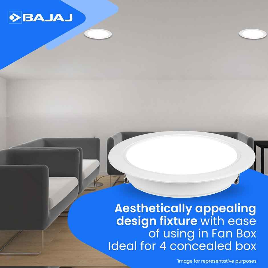 Bajaj Ivora Mini Cut 12W CDL LED Panel ( 4 Inch Cut Out)