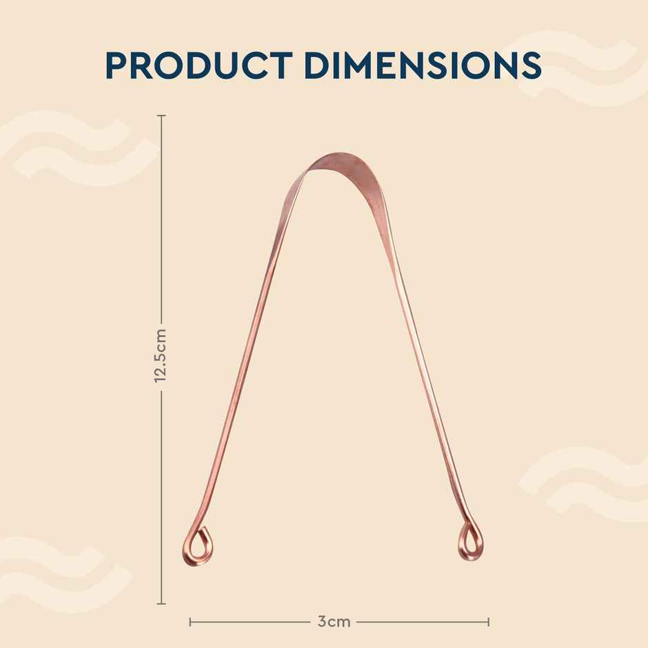 GUBB Copper Tongue Cleaner (Round)