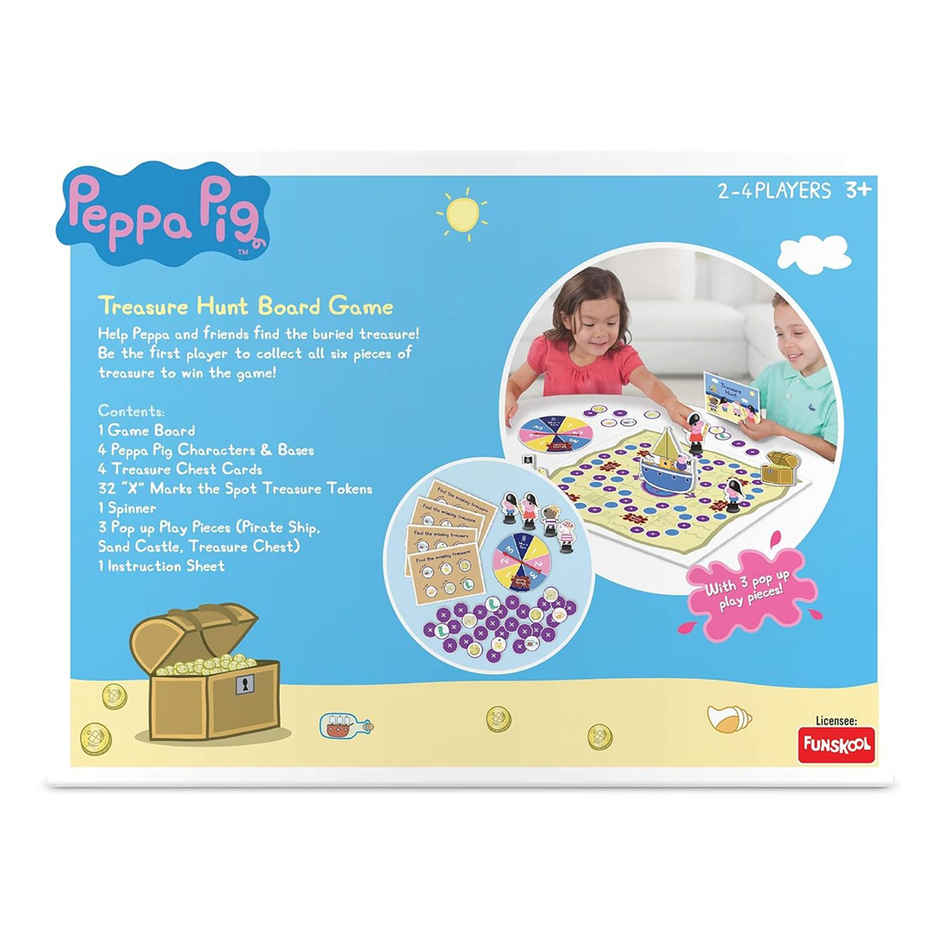 Funskool Games Peppa Treasure Hunt Game
