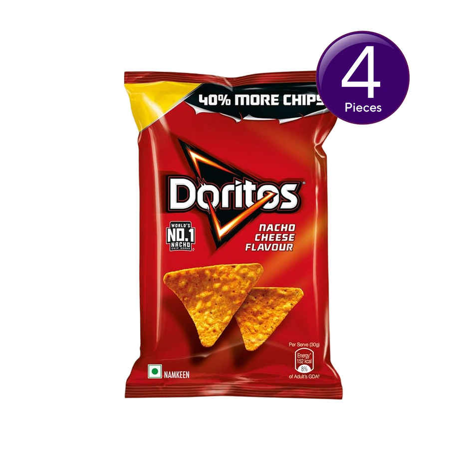 Doritos Nacho Cheese Flavoured Corn Chips Combo  