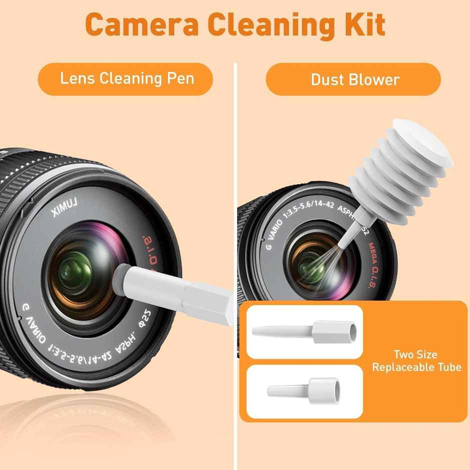 Sounce 20 in 1 Multi Use Laptop & Gadget Cleaning kit with Dust Removal Blown - White