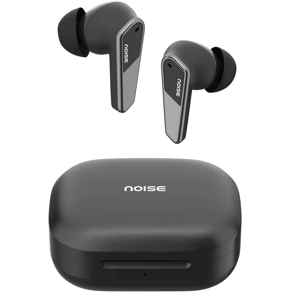 Noise Buds N1 Pro 30dB ANC 60H Battery Dual Pairing Instacharge TWS Earbuds | Chrome Black