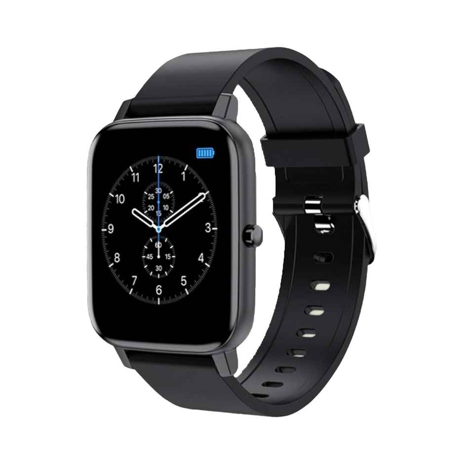TAGG Verve Plus Smartwatch - 1.69" Display | SpO2 Monitor - Black