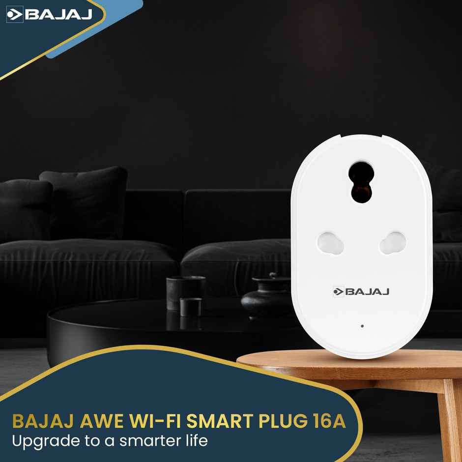 Bajaj Awe Wi-Fi Smart Plug 16A