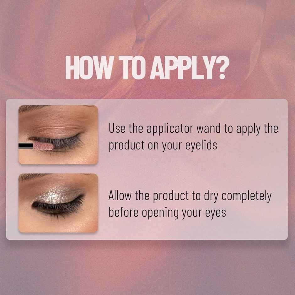 Swiss Beauty Metallic Liquid Eyeshadow - 02 Diamond Dust