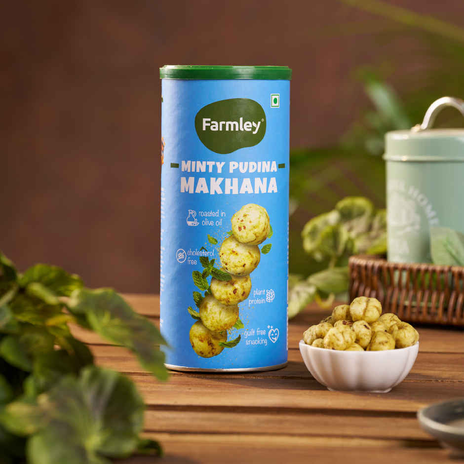 Farmley Minty Pudina Makhana Roasted In Olive Oil