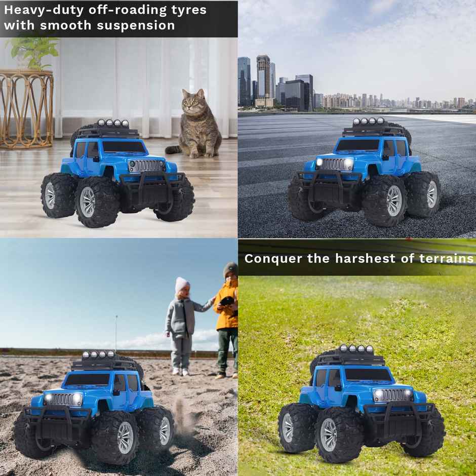 Frendo Off Roader Monster Rc Car | Jeep Blue