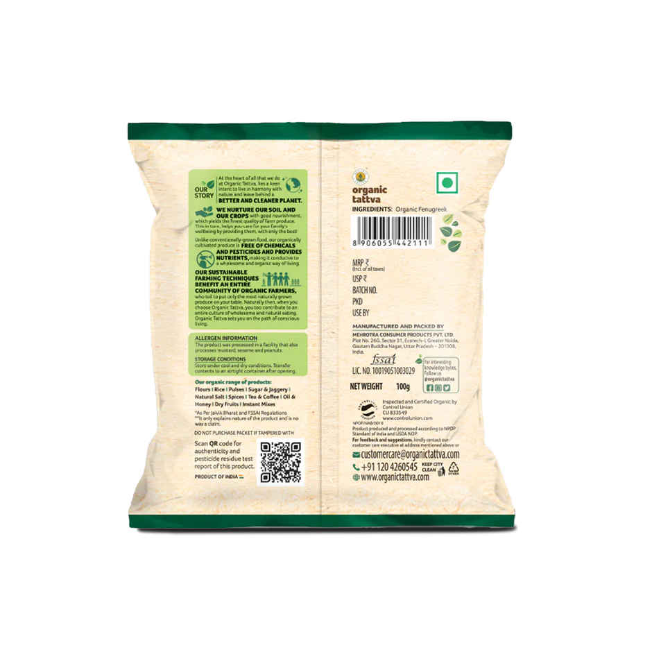 Organic Tattva Fenugreek
