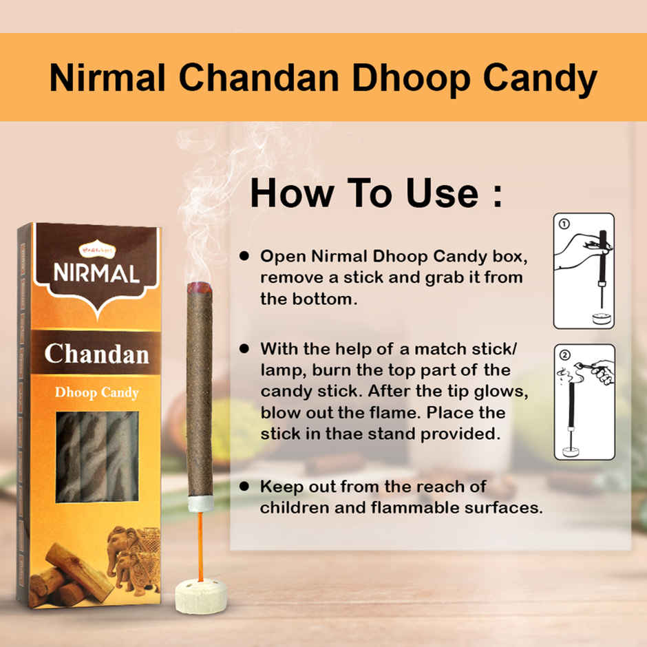 Shubhkart Nirmal Chandan Dhoop Candy