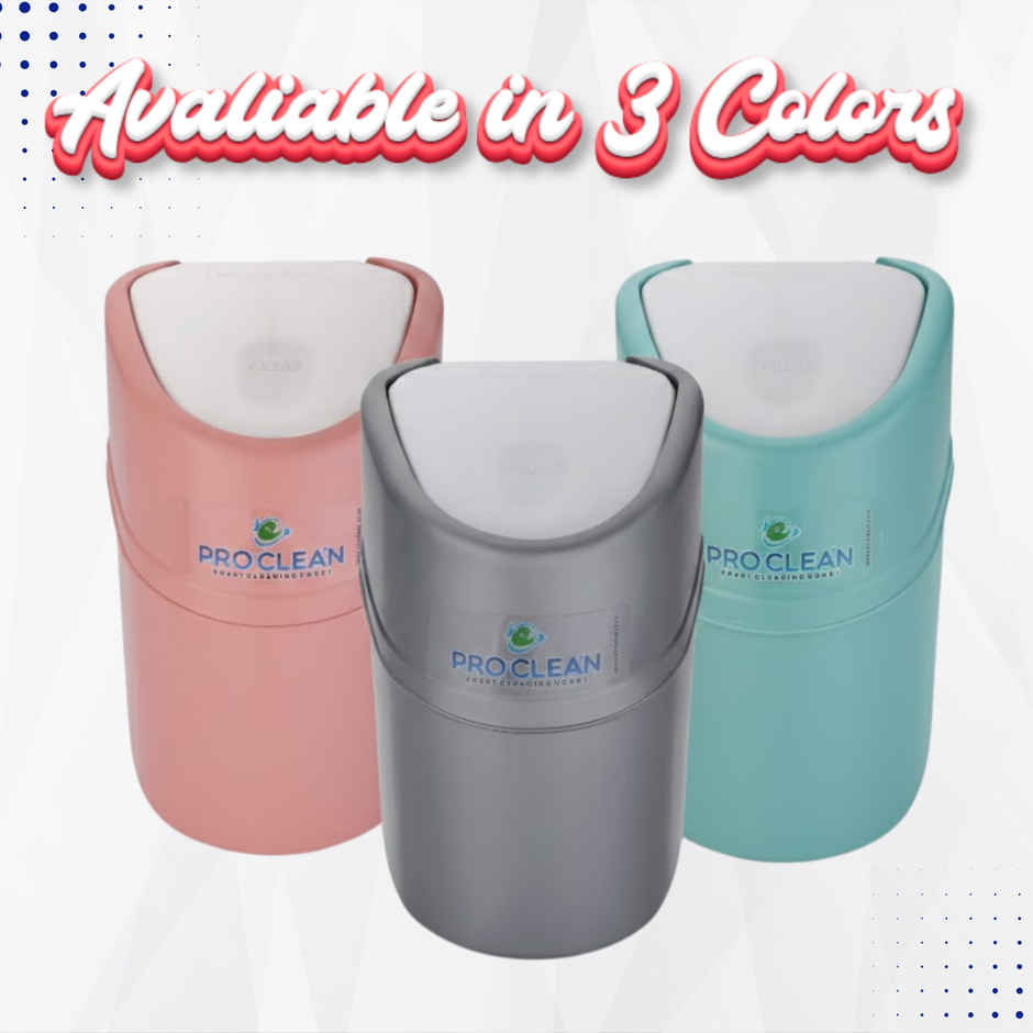 Proclean Multipurpose Work Top | Mini Dust Bin - Assorted