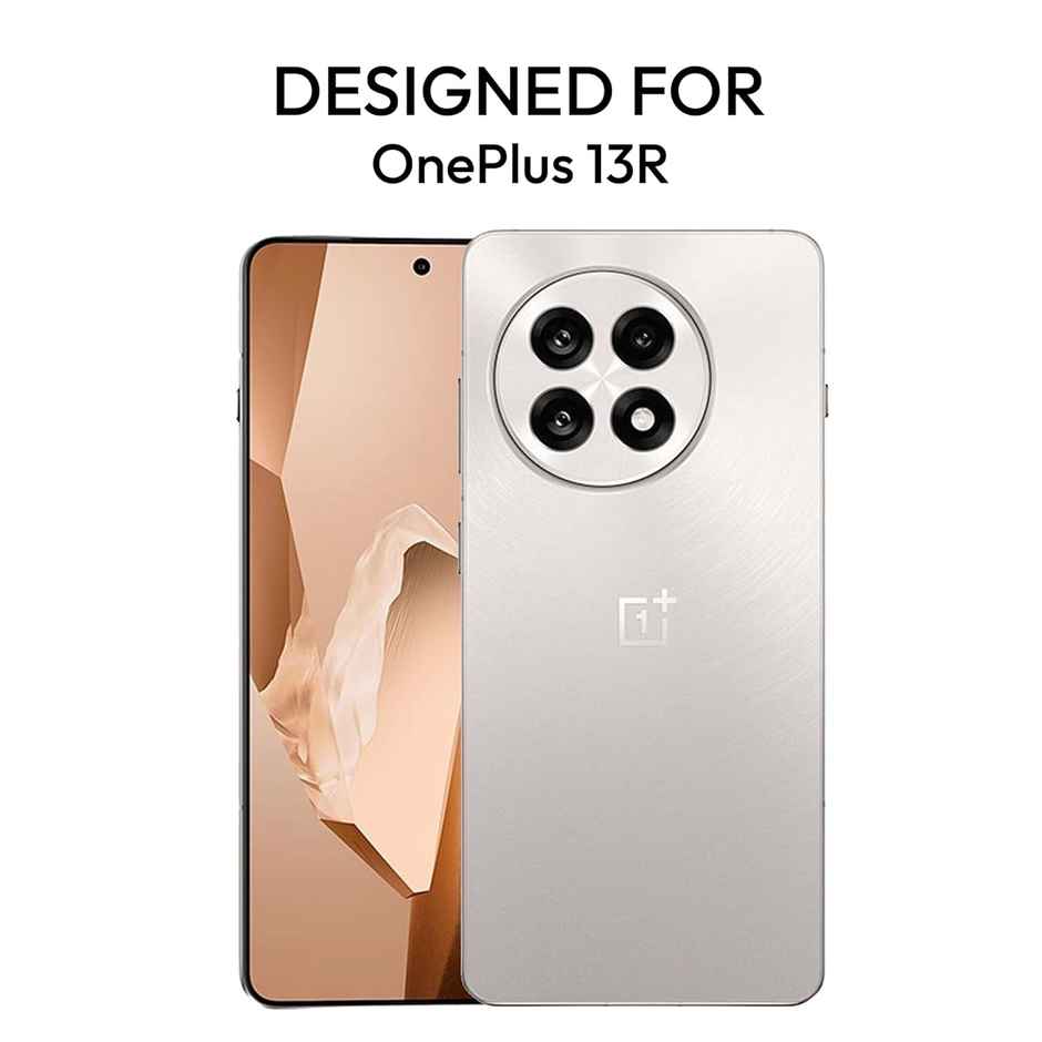 Kapaver Oneplus 13r Back Cover Case | Impulse - Black