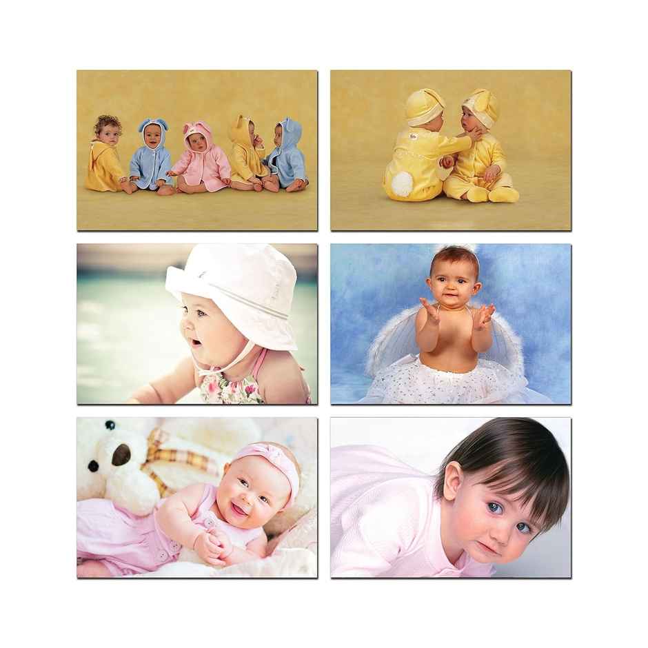 Paper Plane Design Cute Baby Posters | Set Of 6 | 12 x 18 Inch | D1