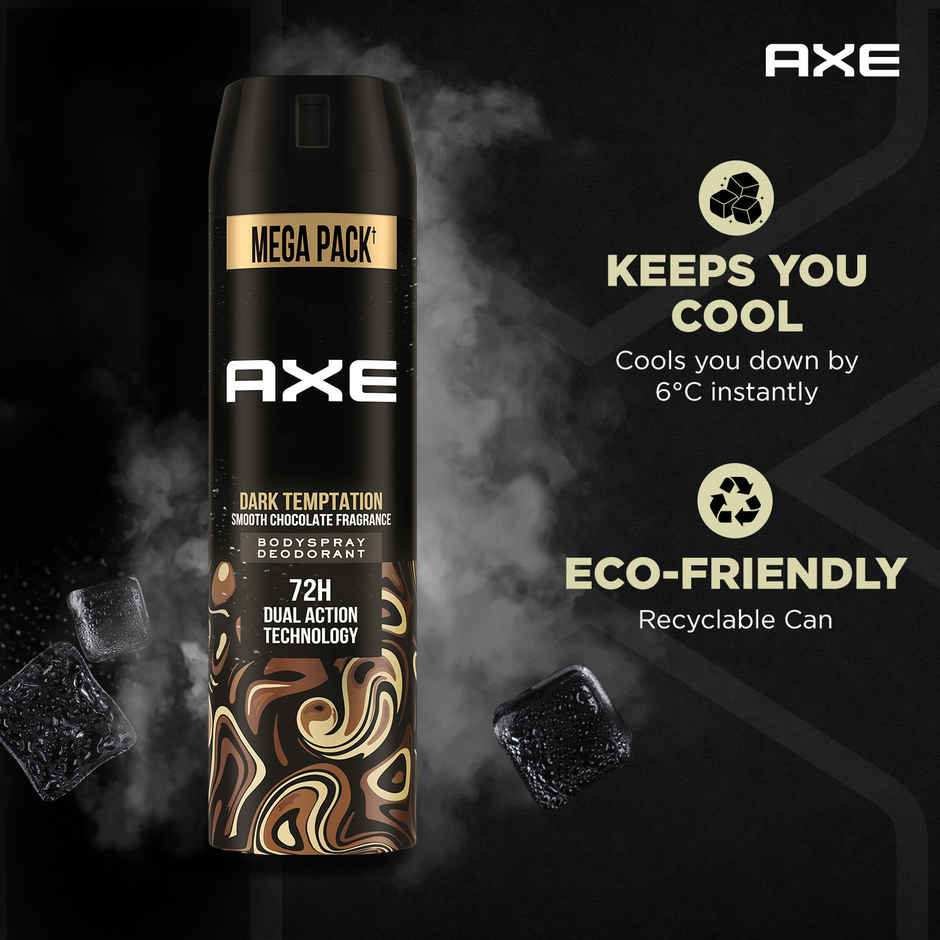 Axe Dark Temptation Deo | For Men | Long Lasting Deodrant Spray
