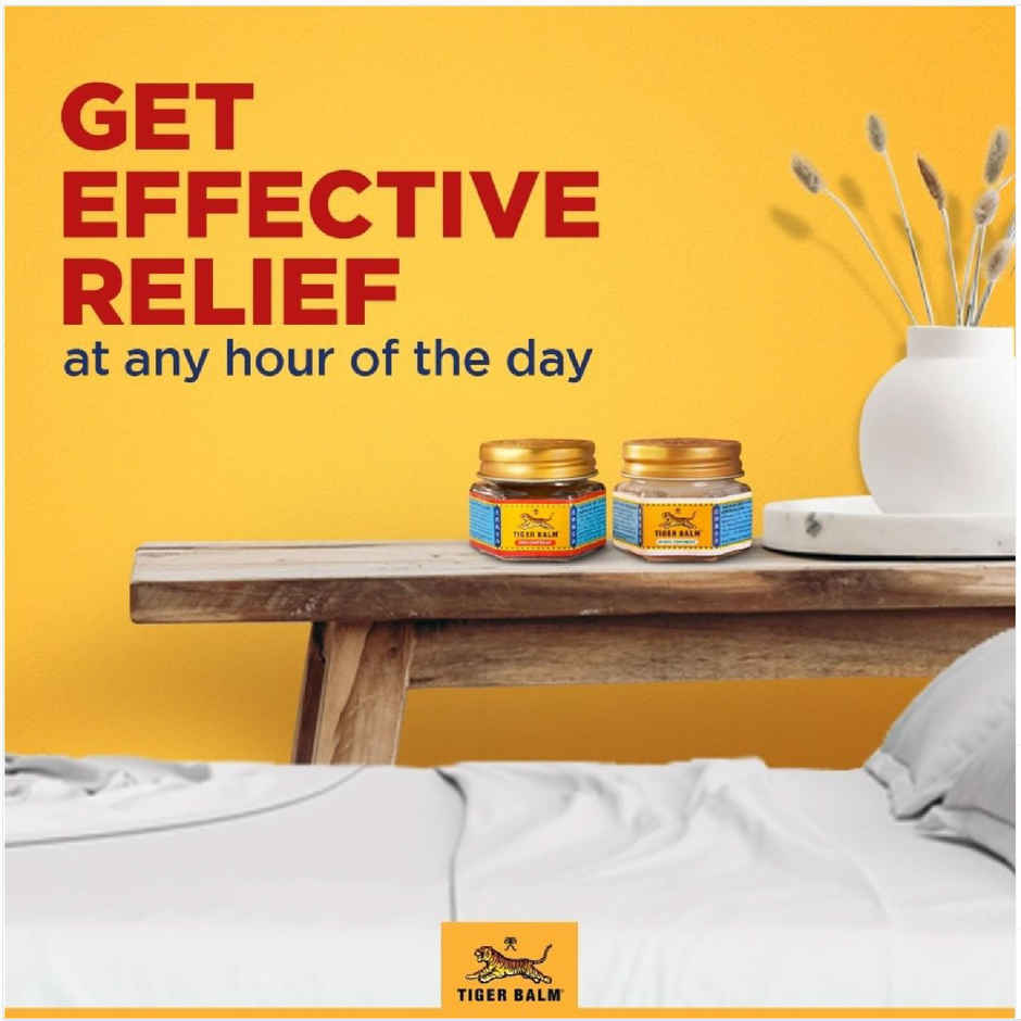 Tiger Balm Red Ointment For Effective Relief | Ayurvedic Pain Relief Balm