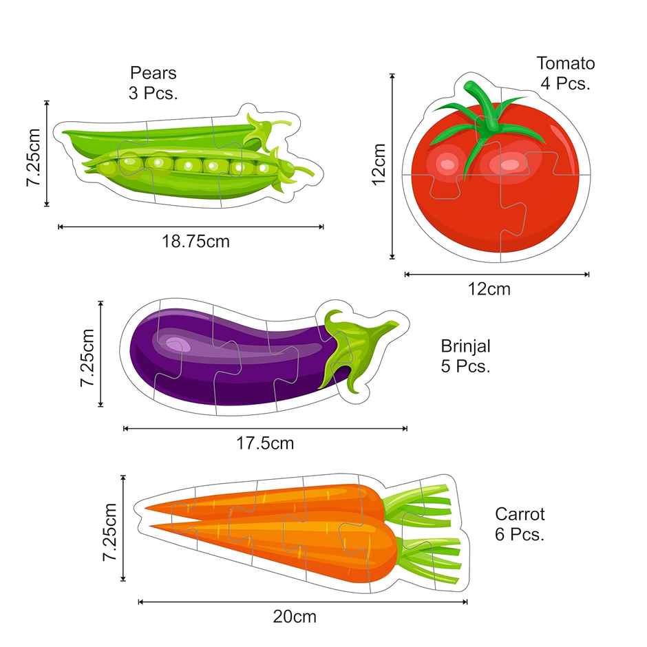 Ratna's Baby Jigsaw Vegetables
