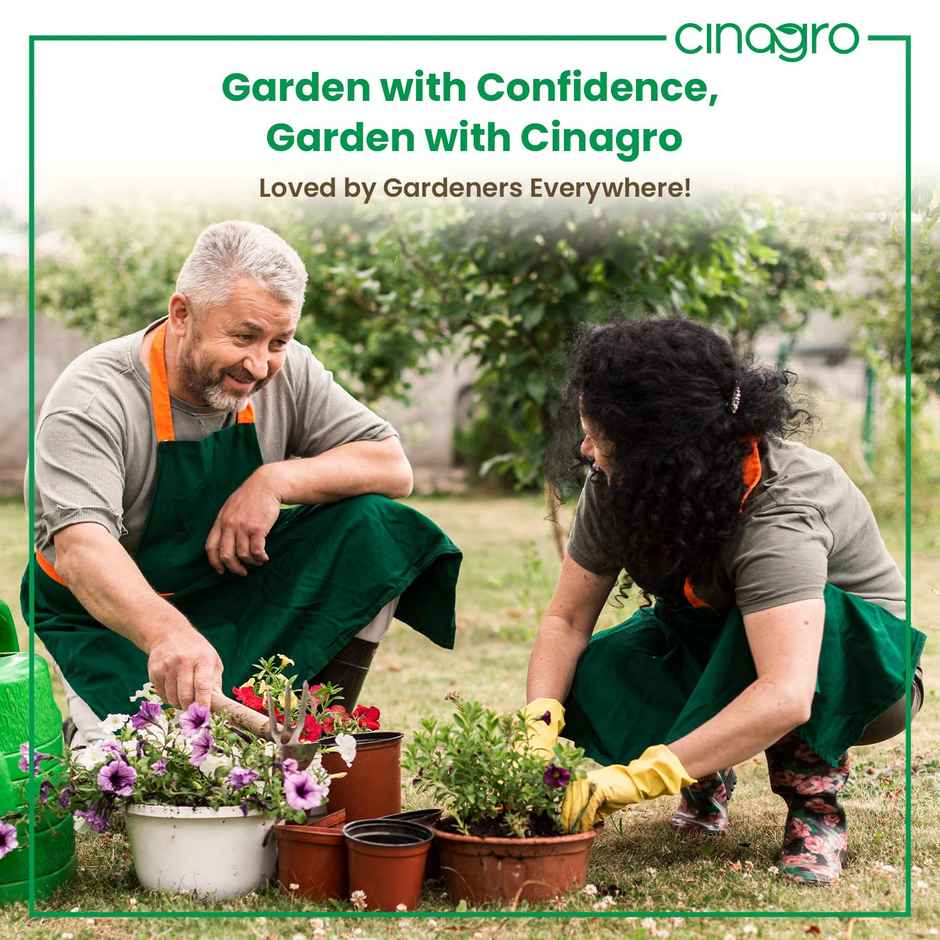 Cinagro Cocopeat Block Plant Fertilizer - Nutrient-Rich Plant Manure, Expands to 25L